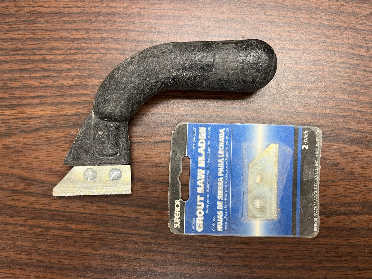 Grout Saw